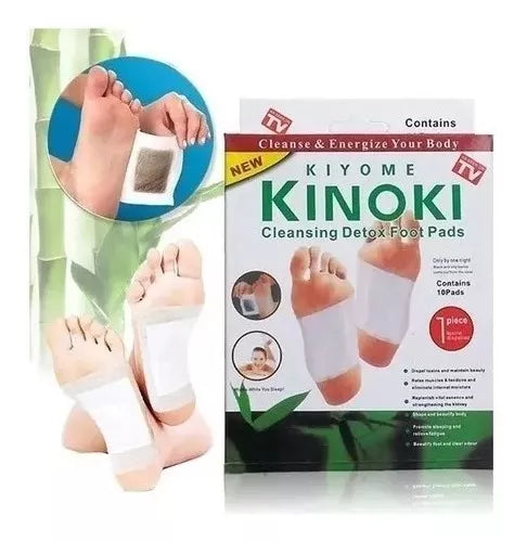 Parches Desintoxicantes Kinoki – Detox Natural para tu Cuerpo (10 UND)